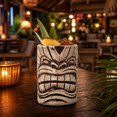 Ceramic Tiki Mug 450ml for Themed Parties