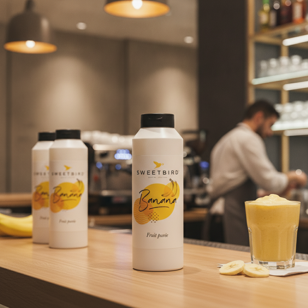 Banana Purée 1L for Smoothies & Cocktails