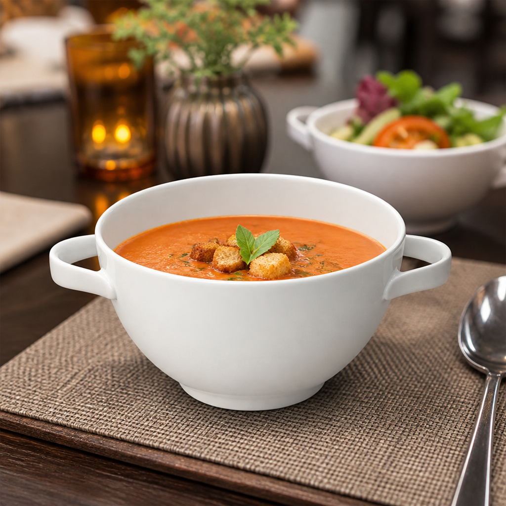 Delight Bowls 350ml in White for Stylish Dining