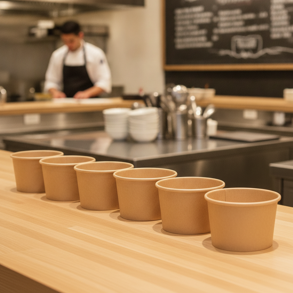 Paper Portion Pots 50ml for Condiments & Sauces (Pack of 1000)