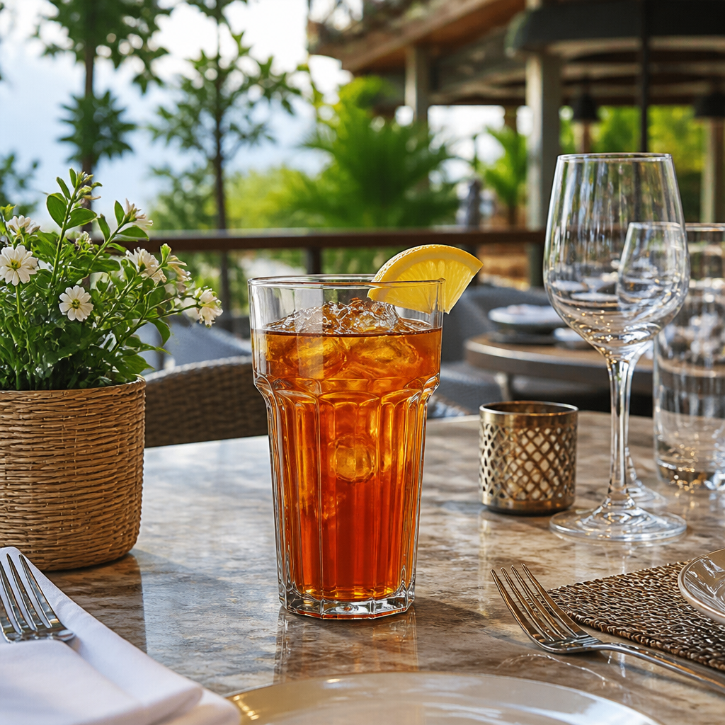 Polycarbonate Hi Ball Glass 340ml for Outdoor Serving