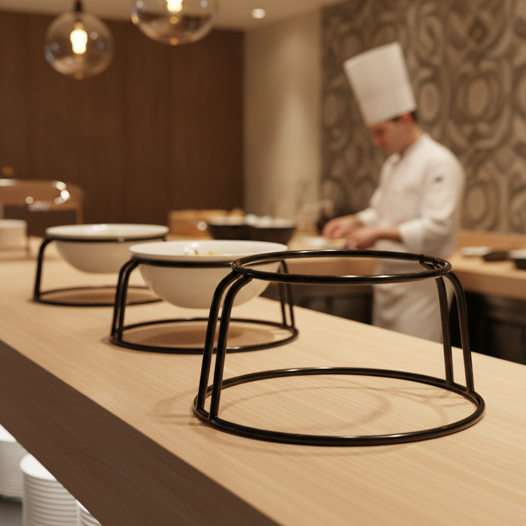 Metal Buffet Stand 230mm for Elegant Buffet Service