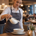Porcelain Milk Jug 280ml for Restaurants & Caf? (Pack of 6)