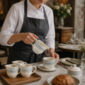 Porcelain Milk Jug 114ml for Vintage Table Settings (Pack of 4)