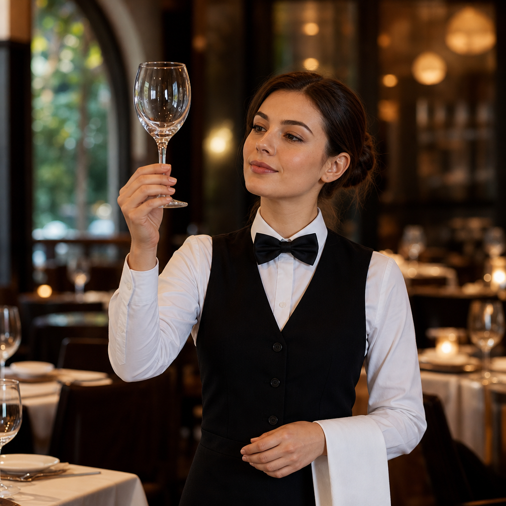 Clear Glass Wine Glass 340ml for Bars & Restaurants (Pack of 12)