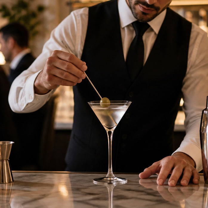 Glass Martini Glass 235ml for Bars & Restaurants (Pack of 12)