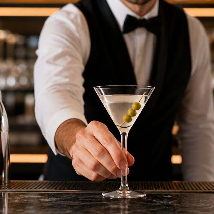 Plastic Martini Glasses 170ml for Bars & Restaurants (Pack of 12)