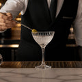 Crystal Glass Martini Glasses 190ml for Cocktail Bars (Pack of 6)