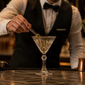 Glass Diamond Martini Glasses 240ml for Cocktail Presentation (Pack of 12)