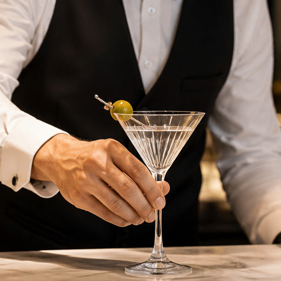 Eco-Crystal Martini Glasses 210ml for Bars & Restaurants (Pack of 12)