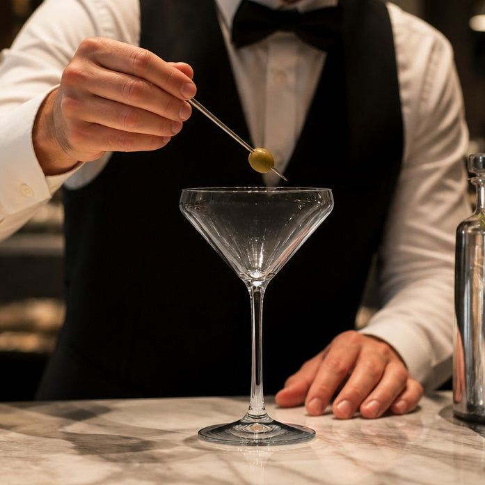 Crystal Martini Glass 343ml for Fine Dining (Pack of 6)