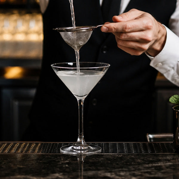 Clear Glass Martini Glasses 240ml for Busy Bars & Restaurants (Pack of 6)