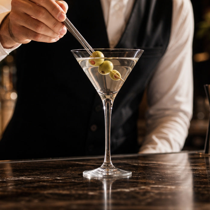 Glass Martini Glasses 200ml for Fine Dining (Pack of 24)