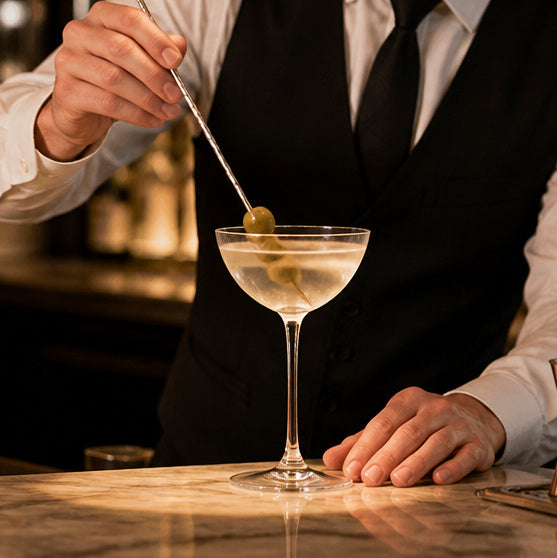Lead-Free Crystal Martini Glass 250ml for Cocktail Presentations (Pack of 12)