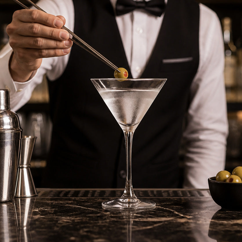 Crystal Clear Cocktail and Martini Glasses 300ml for Professional Use (Pack of 12)