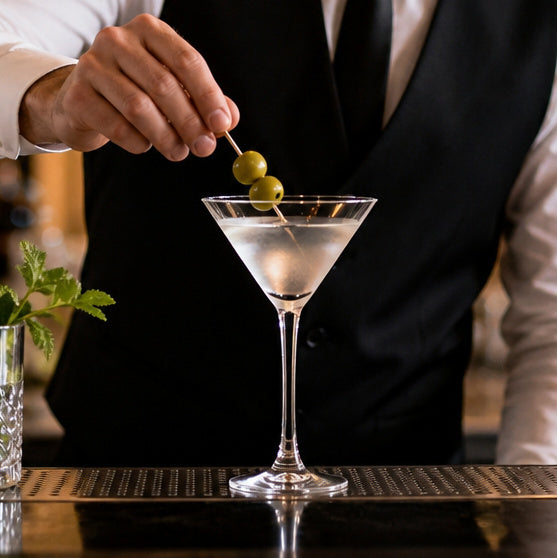 Crystal Clear Cocktail Martini Glasses 210ml for Professional Use (Pack of 12)