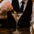 Glass Martini Glasses 250ml for Bars & Restaurants (Pack of 12)