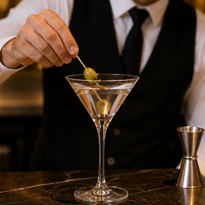 Glass Martini Glasses 250ml for Bars & Restaurants (Pack of 12)