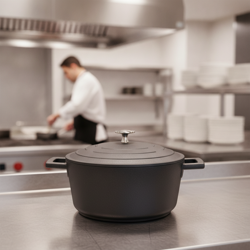 Cast Aluminium Casserole Dish 2.5L for Versatile Cooking