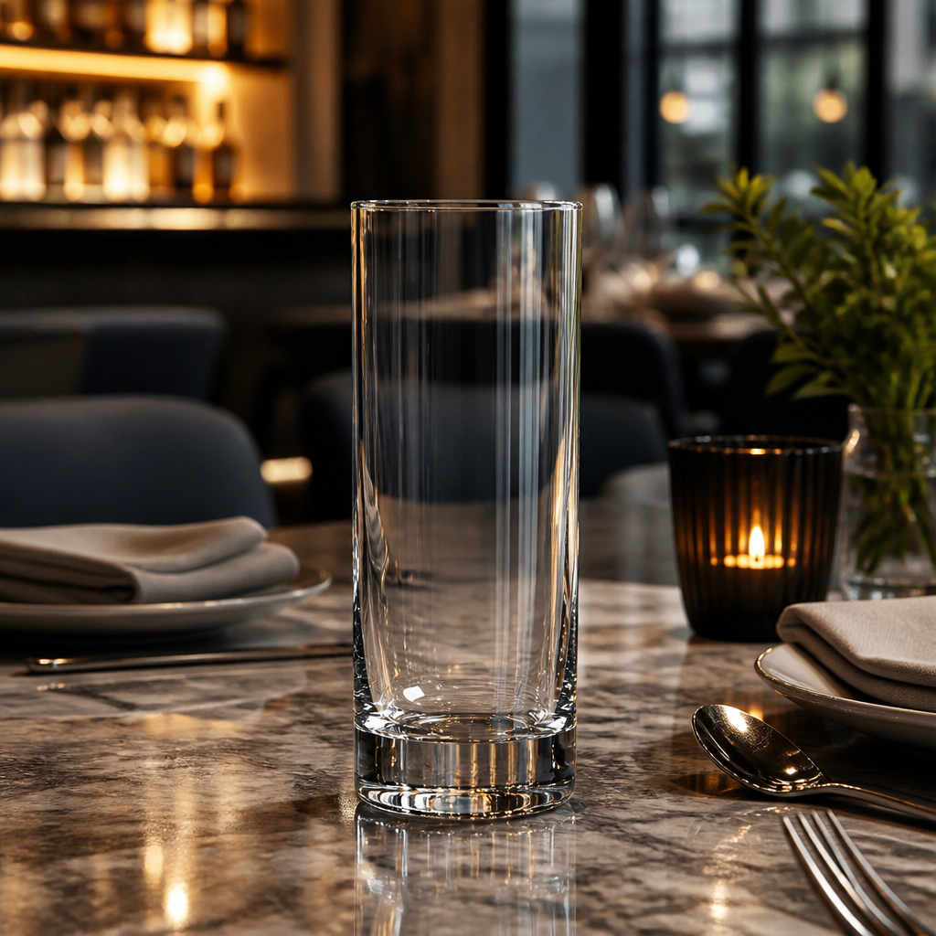 Clear Glass Hi Ball Glasses 360ml for Bars & Restaurants (Pack of 24)