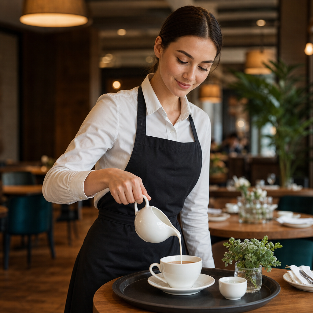 Porcelain Milk Jug 280ml for Restaurants & Caf? (Pack of 6)