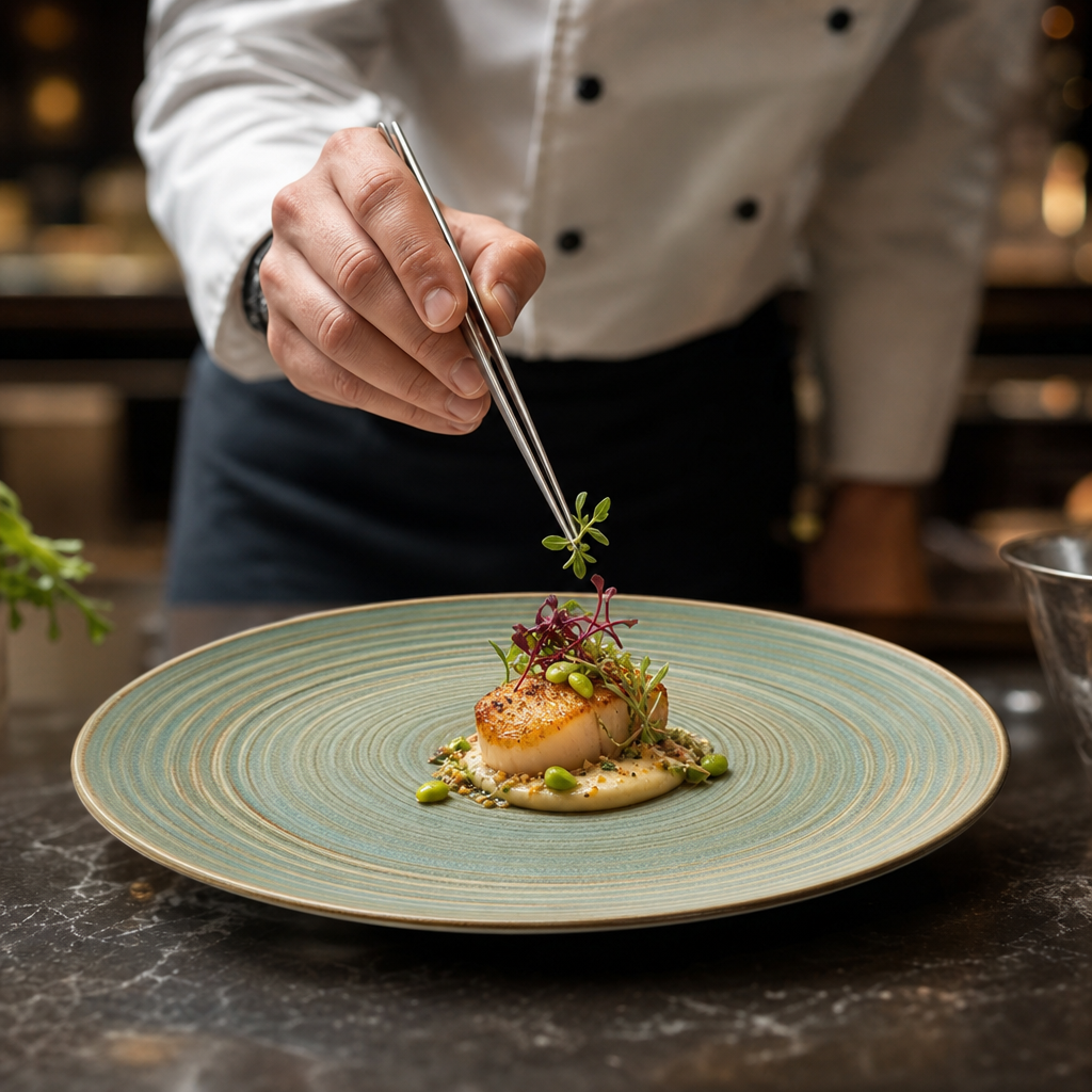 Alumina Coupe Plates 285mm Vitrified Ceramic for Fine Dining (Pack of 12)