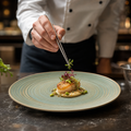 Alumina Coupe Plates 285mm Vitrified Ceramic for Fine Dining (Pack of 12)