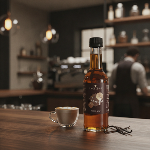 Vanilla Syrup 250ml Glass Bottle
