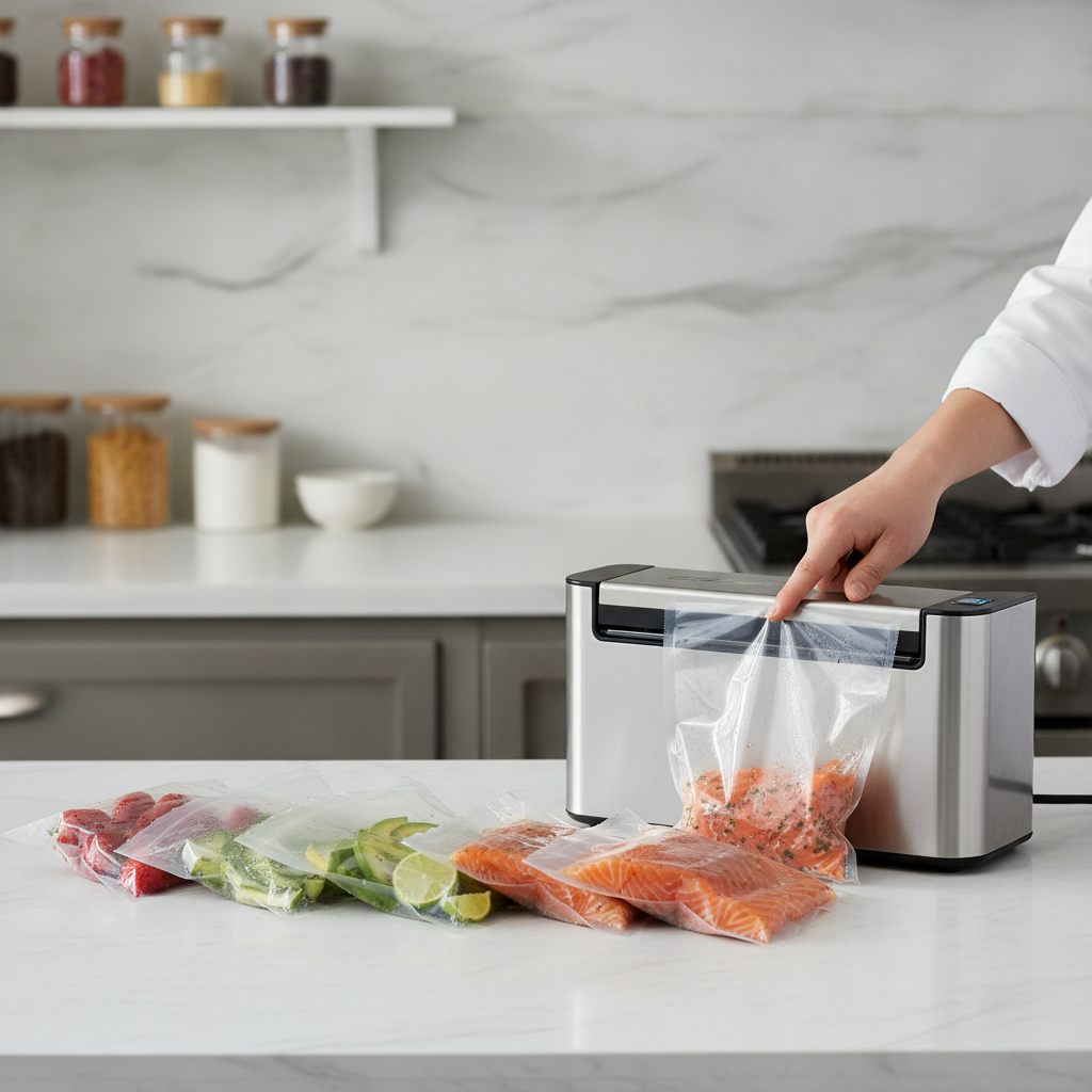 Durable Vacuum Sealer Bags 150mm for Food Storage