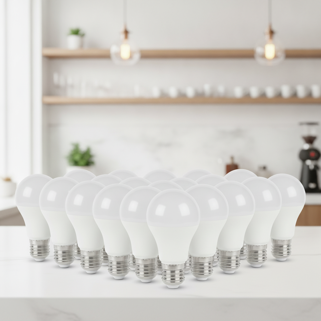 Plastic & Aluminium LED GLS Bulbs 10W for Ambient Lighting (Pack of 10)
