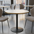 Laminate Round Table Top 600mm for Indoor Use