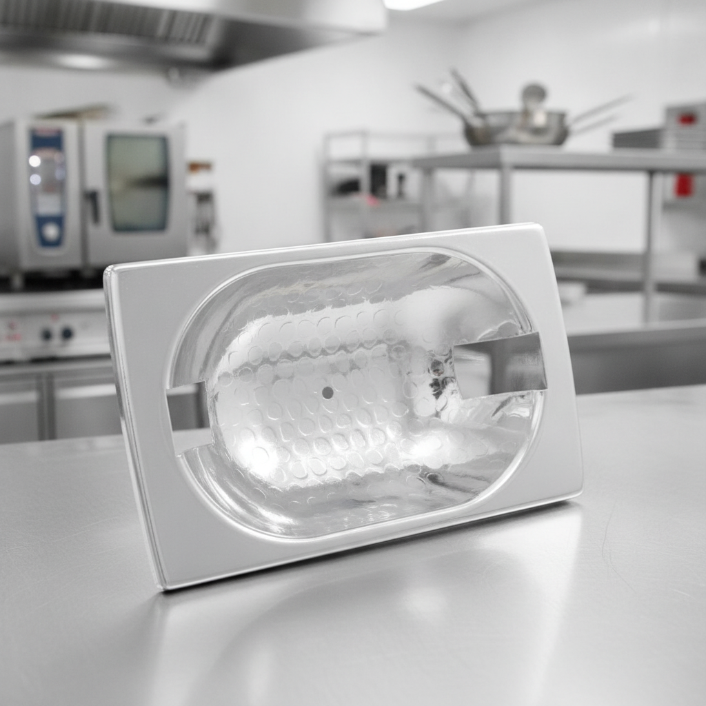 Aluminium Lamp Reflector 118mm for Food Safety