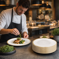 Round Dishes 185mm Vitrified Ceramic for Casual & Fine Dining (Pack of 12)
