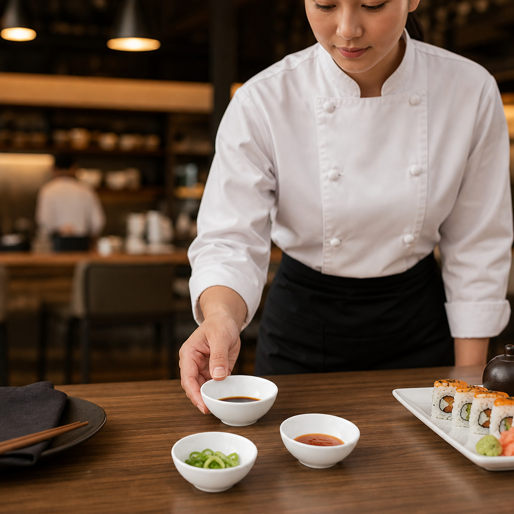 Dipping Dishes 80mm Porcelain for Dining Environments (Pack of 12)