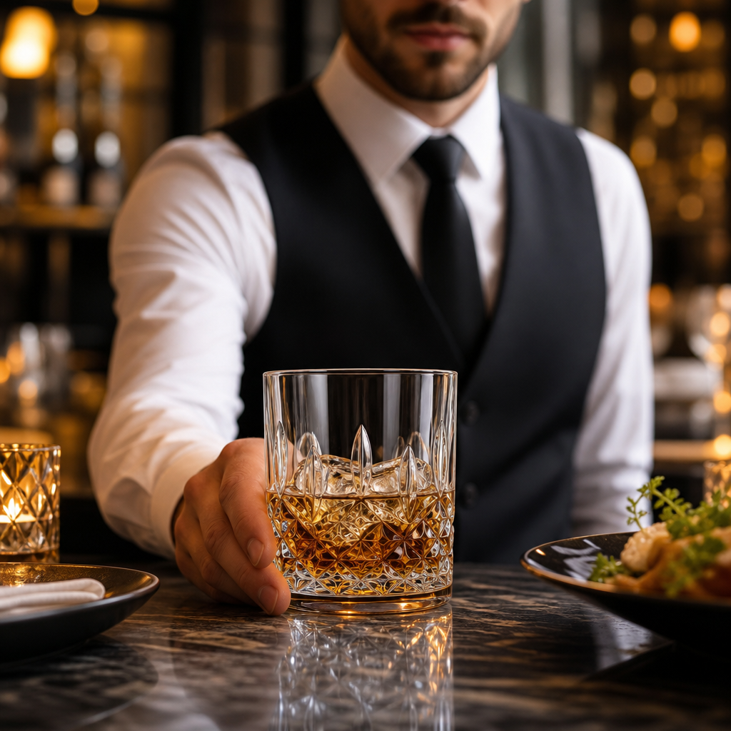 Eco-Crystal Old Fashioned Tumblers 210ml for Home & Office (Pack of 12)