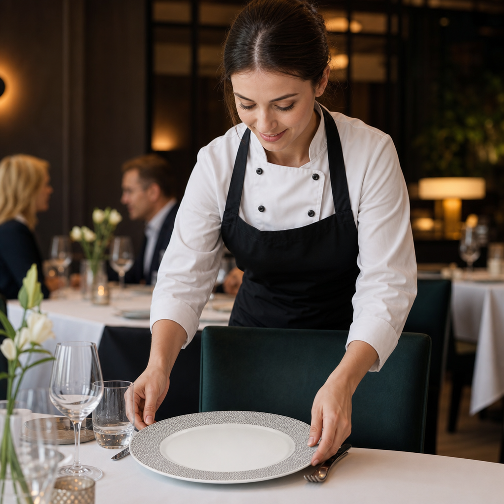 Shale Grey Presentation Plates 305mm for Elegant Dining (Pack of 12)