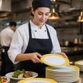 Side Plates 155mm Glass for Healthcare Settings (Pack of 24)