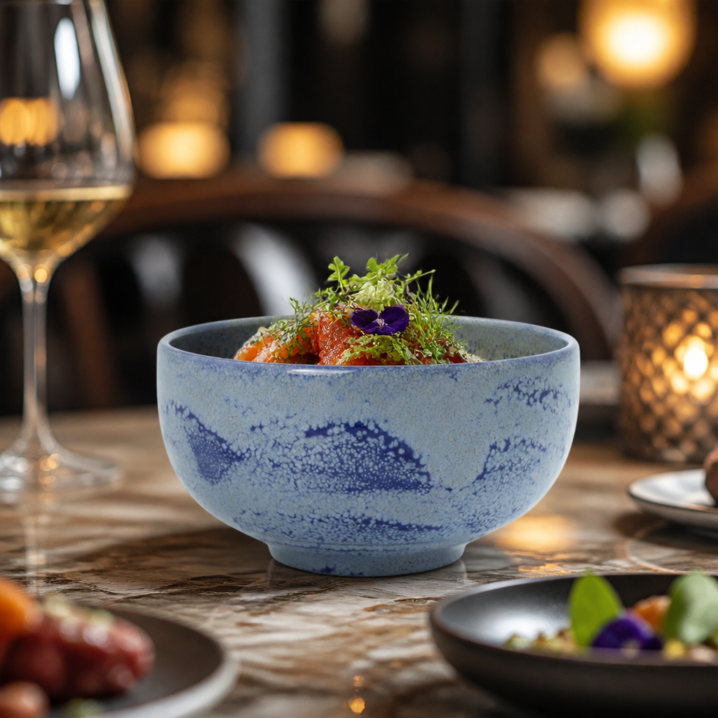 Vesuvius Aurora Lapis Bowls 110mm for All Course Serving - Pack of 12