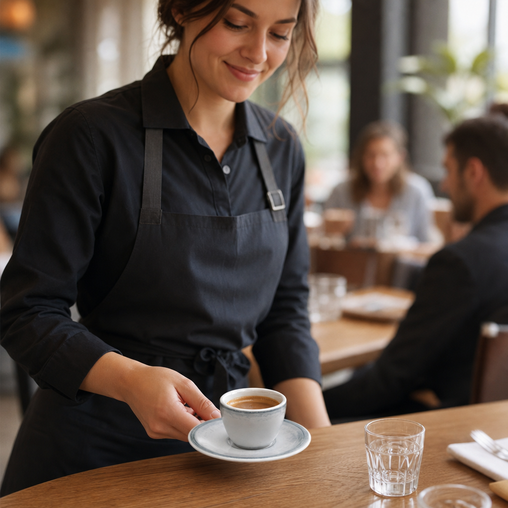 Vitrified Espresso Saucers 118mm China for Professional Use (Pack of 12)
