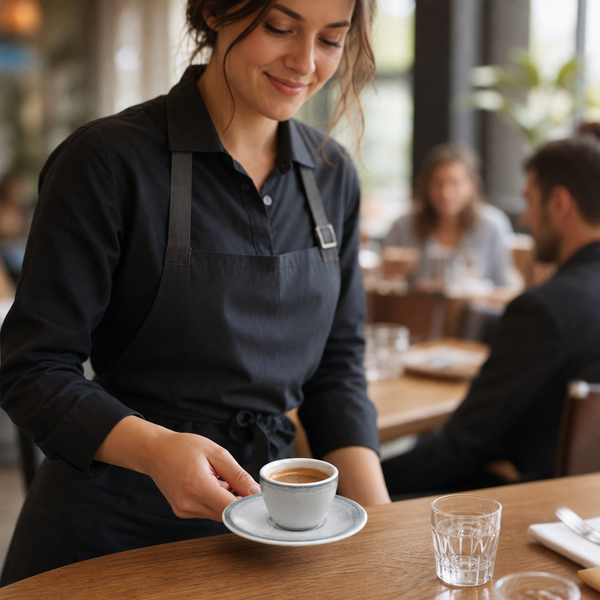 Vitrified Espresso Saucers 118mm China, Vitrified China, pack of 12