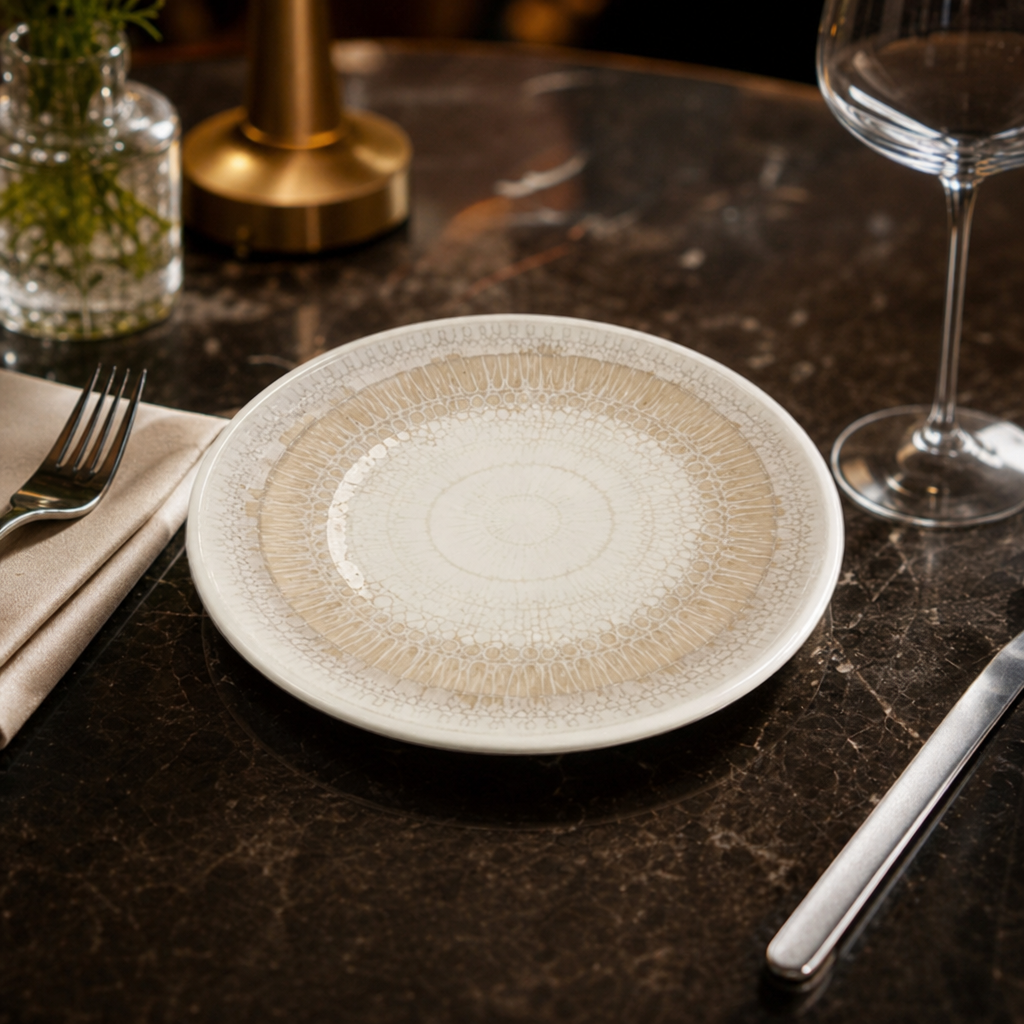 Coupe Plates 152mm Ceramic for Elegant Table Settings (Pack of 12)