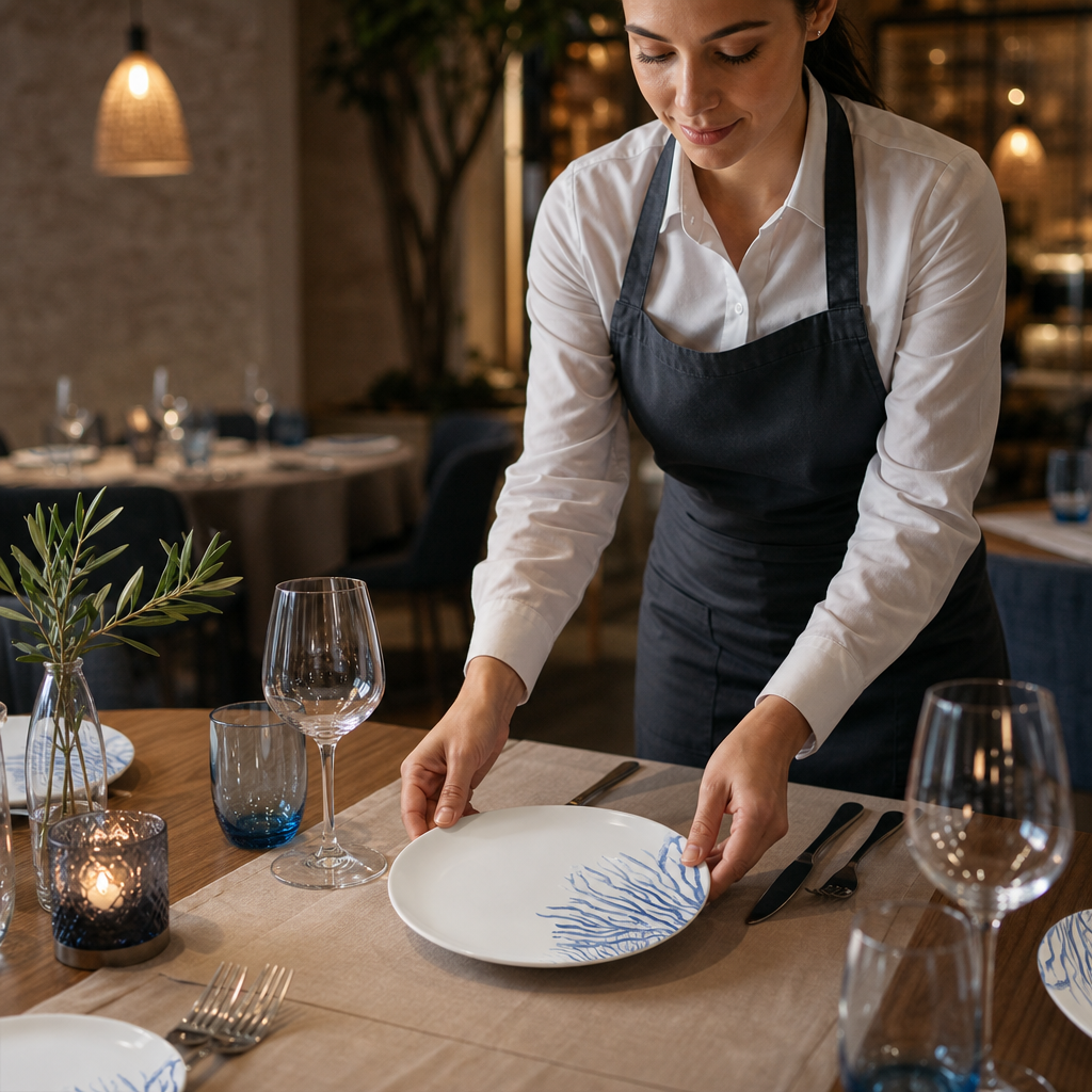 Coupe Plates 230mm Porcelain for Stylish Table Service (Pack of 6)