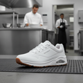 Rubber Slip-Resistant Men's Trainers for Work & Casual Use