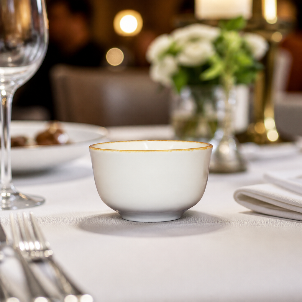 Blue Dapple Sugar or Bouillon Cups 227ml for Catering Services - Pack of 12