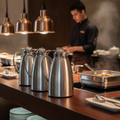 Stainless Steel Vacuum Insulated Jug 1L for Canteens & Buffets