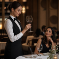 Crystal Glass Macaron Wine Glasses 600ml for Fine Dining (Pack of 12)