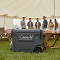 HDPE Grey Wheeled Food and Drinks Cooler 66L for Outdoor Events