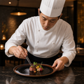 Coupe Plates 202mm Porcelain for Fine Dining Restaurants (Pack of 24)