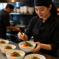 Noodle Bowl 770ml Vitrified Porcelain for Catering (Pack of 6)