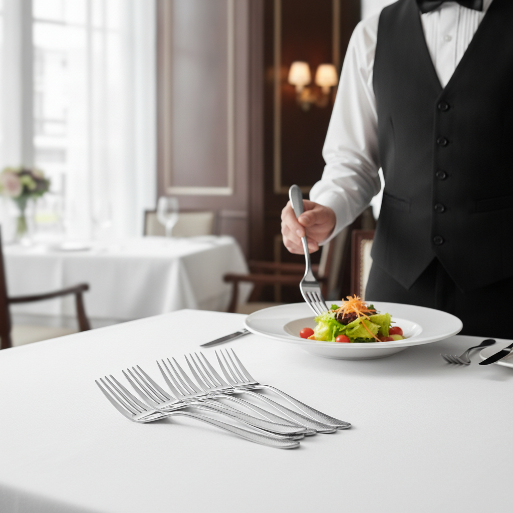 Stainless Steel Table Forks 204mm for Elegant Dining (Pack of 12)